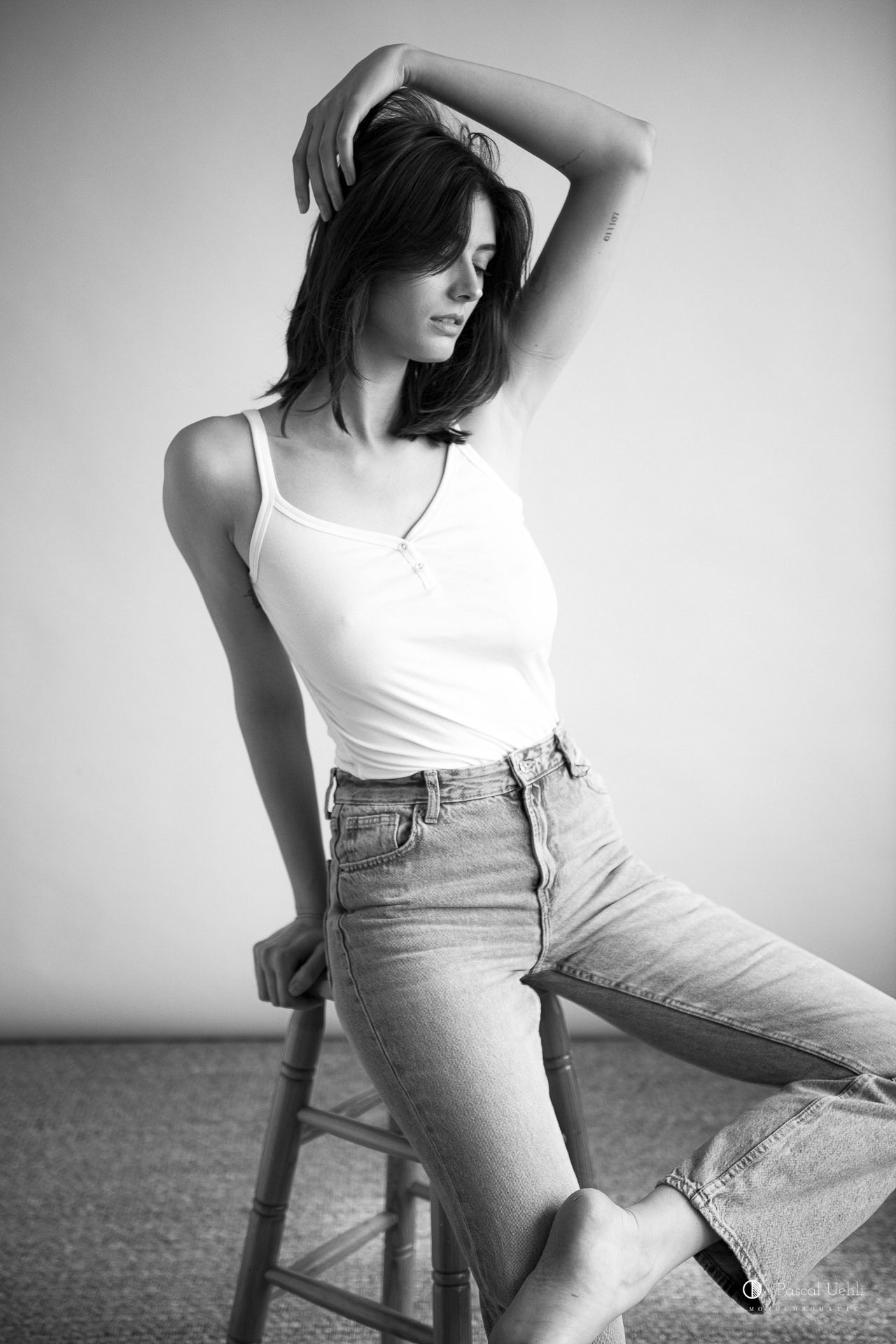 Dayane photographed in my studio in Zurich