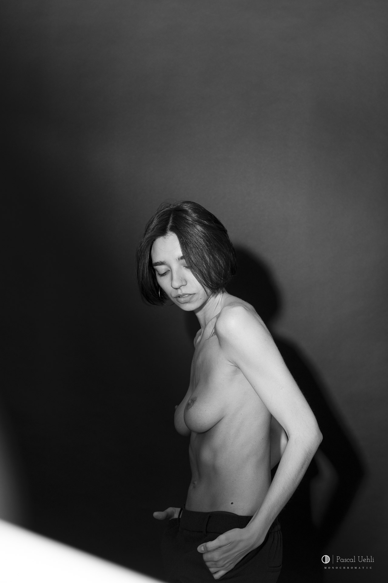 Irina Lozovaya in light and shadow