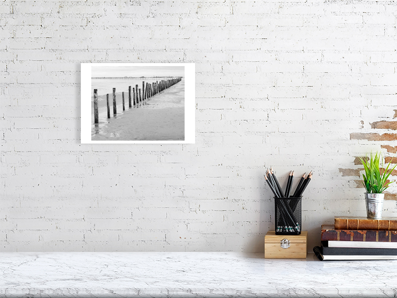 Wooden posts