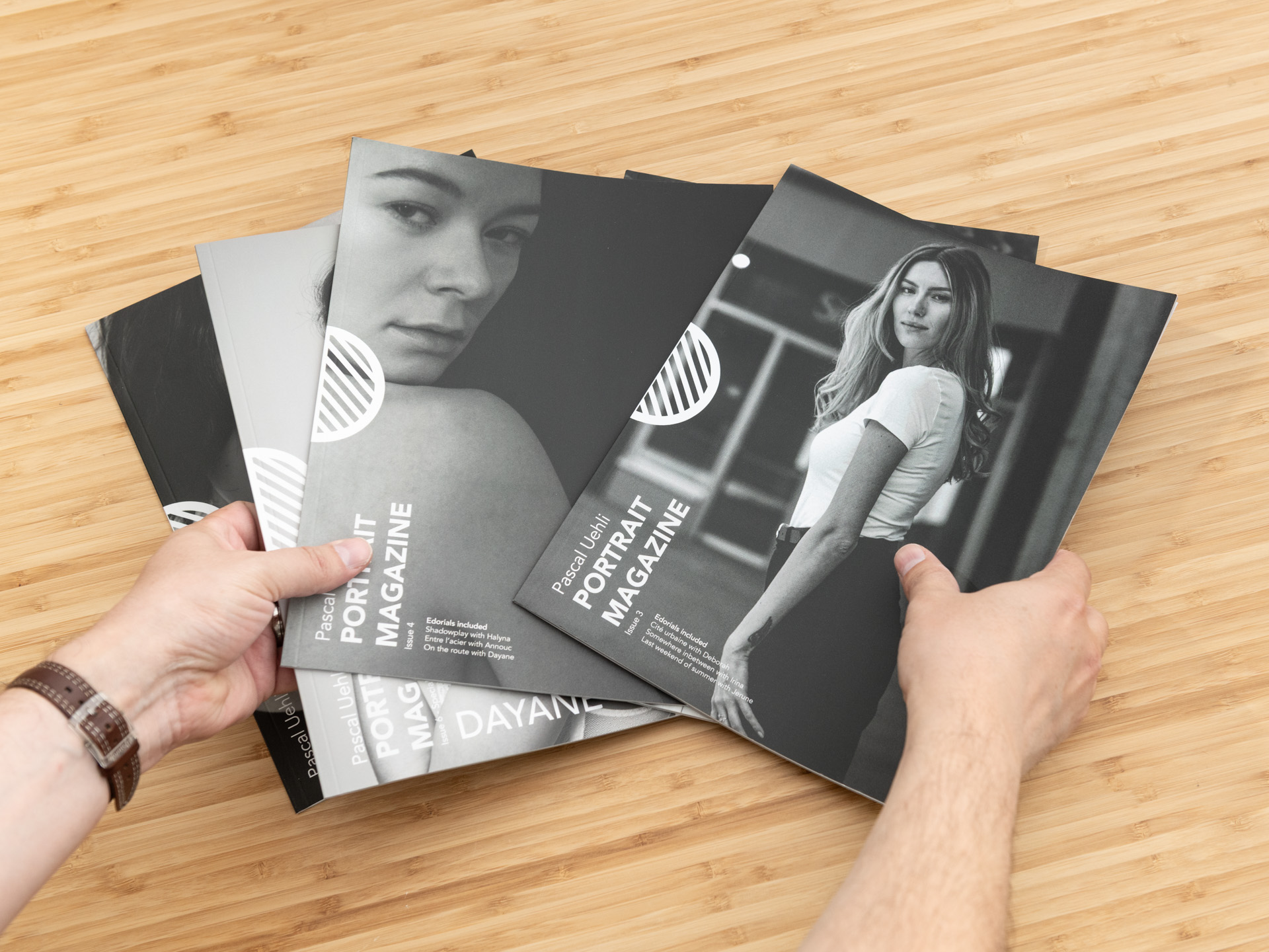 Pascal Uehli PORTRAIT MAGAZINE – black and white portrait photography