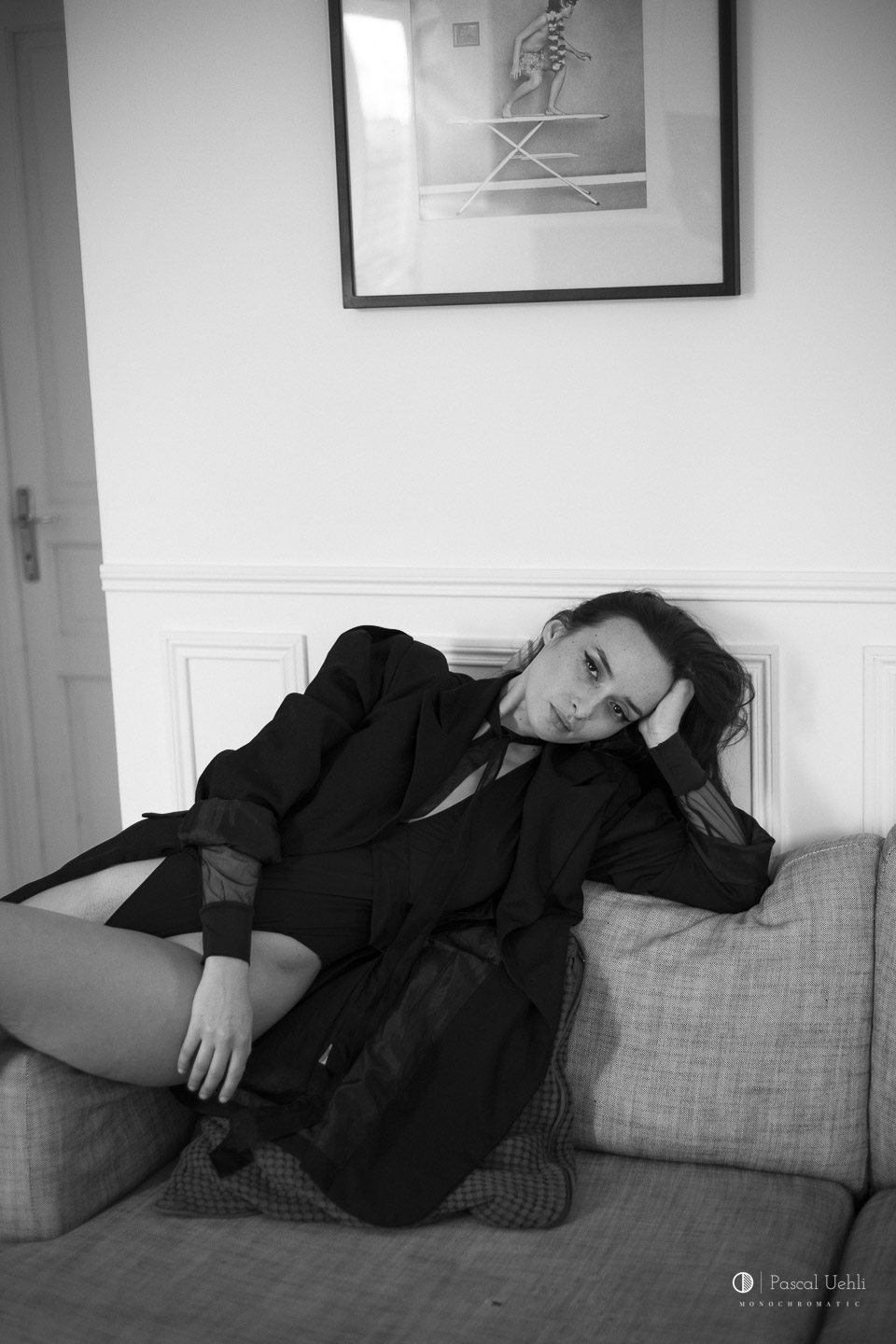 Claire photographed in Paris