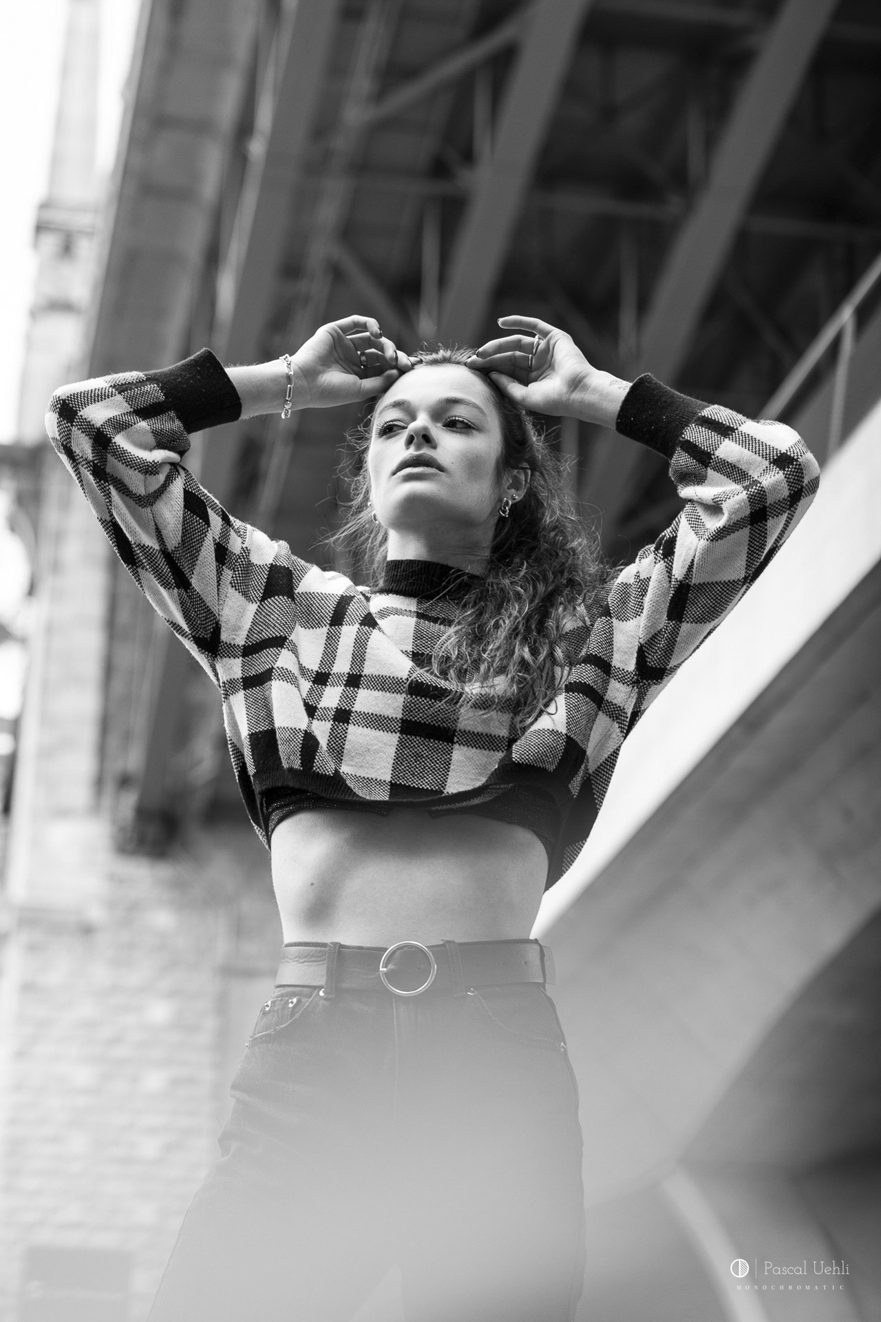 Angela photographed in Lausanne