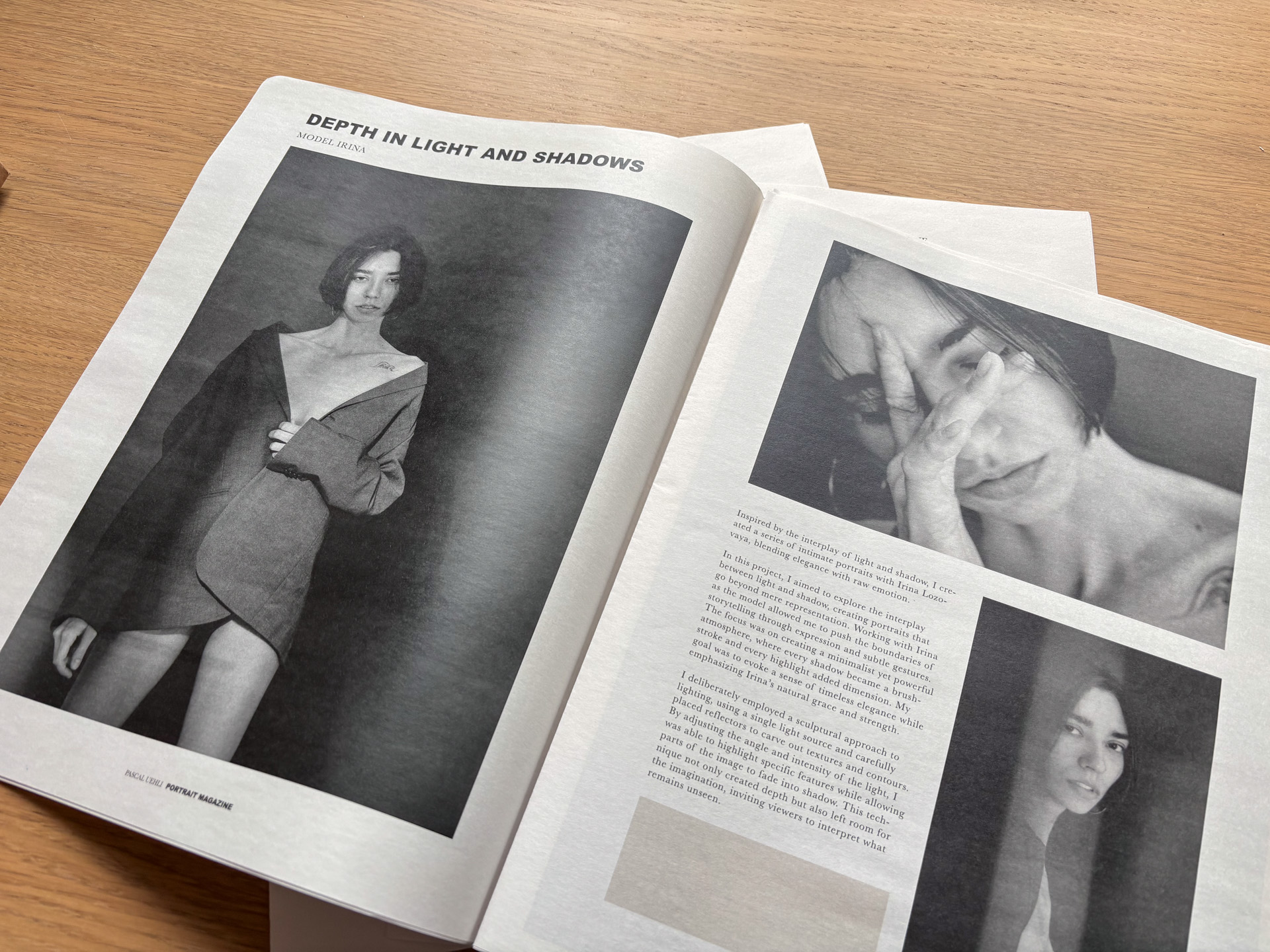 PORTRAIT MAGAZINE 14: Licht, Melancholie und Venedig in Schwarzweiss